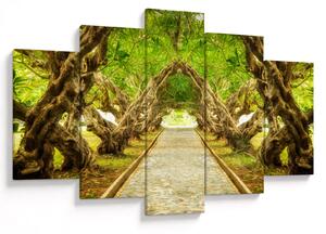 Tablou - Tunel viu din plumeria (150x105 cm)