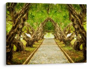 Tablou - Tunel viu din plumeria (70x50 cm)