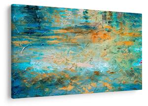 Tablou - Abstract albastru (90x60 cm)