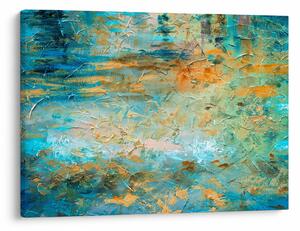 Tablou - Abstract albastru (70x50 cm)