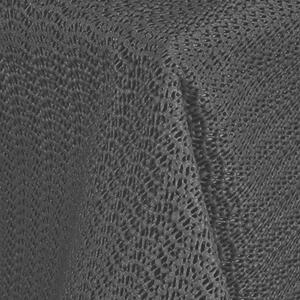 Fata de masa rotunda spumata de gradina JEMIDI, 160 cm, Negru, PVC, 55285.01.04