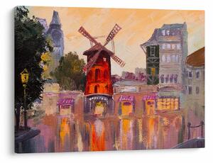 Tablou - Moulin rouge, Paris, Franța (70x50 cm)