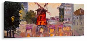 Tablou - Moulin rouge, Paris, Franța (120x50 cm)