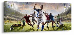 Tablou - Fotbal (120x50 cm)