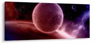 Tablou - Planetă (120x50 cm)