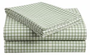Cearsaf din bumbac pentru patut de copii GRENTIS verde 110x160 cm