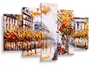 Tablou - Strada din Paris (150x105 cm)