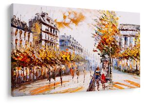 Tablou - Strada din Paris (90x60 cm)