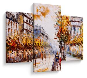 Tablou - Strada din Paris (90x60 cm)