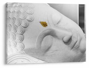 Tablou - Buddha alb (70x50 cm)