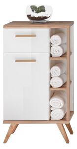 Dulap de baie alb 51x90 cm Set 923 - Pelipal