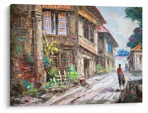 Tablou - Satul filipinez, Asia (70x50 cm)