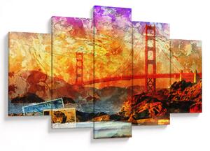 Tablou - Golden Gate, SanFrancisco, California (150x105 cm)
