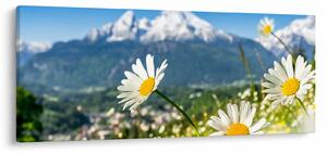 Tablou - Primăvara în Alpi (120x50 cm)