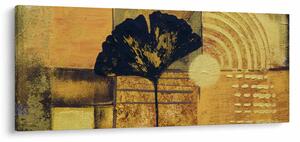 Tablou - Frunza ginkgo (120x50 cm)