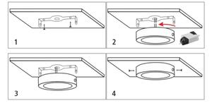 LED Plafonieră LED/18W/230V 4200K