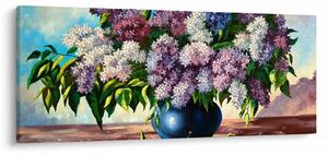 Tablou - Buchet de liliac (120x50 cm)