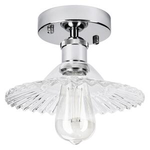 Lustră aplicată TRISH 1xE27/15W/230V crom lucios/transparent