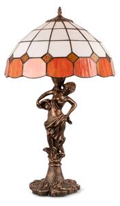 Brilagi - Lampă de masă Tiffany SIENNA cu vitralii 1xE27/60W/230V