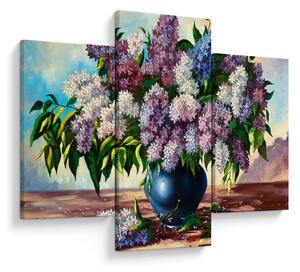 Tablou - Buchet de liliac (90x60 cm)