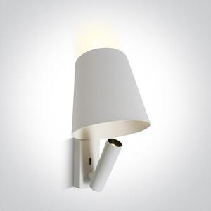 One Light Piniada lampă de perete 1x3 W alb-negru 65142/W/W