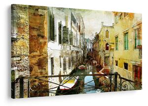 Tablou - Strada din Veneția (90x60 cm)