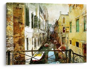 Tablou - Strada din Veneția (70x50 cm)