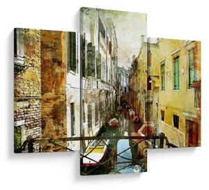 Tablou - Strada din Veneția (90x60 cm)
