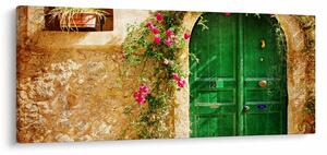 Tablou - Ușă veche (120x50 cm)