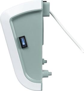 Aerotermă design Calienta 2000 W, 2 trepte de încălzire, treaptă aer rece, alb, cu telecomandă