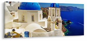 Tablou - Santorini, Grecia (120x50 cm)