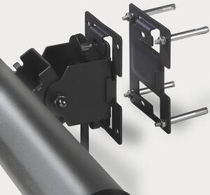 Încălzitor terasă Eurom TH1800R 1800 W, montaj pe perete, 74,5x15,6 cm, negru