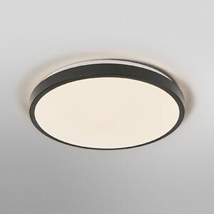 OSRAM Plafonieră LED ORBIS LONDON, negru, Ø 48 cm, metal, Negru, Camera de zi / sufragerie, Metal, Modern