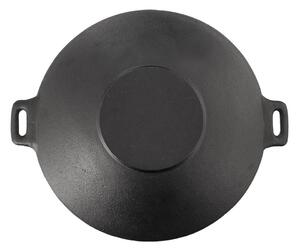 Tigaie tip wok din fontă ø 30 cm Litina – Orion