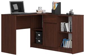 Masă PC de colț Cuidar (wenge). Promo -18%. 1151960