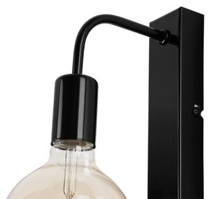 Aplică ASTRID 1xE27/60W/230V negru lucios