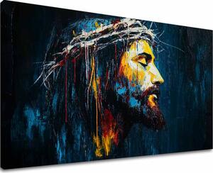 Isus pașnic | finisată de mâna artistului - 40x60 cm