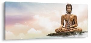 Tablou - Buddha care supraveghează pământul (120x50 cm)