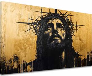 Isus suferind | finisată de mâna artistului - 40x60 cm