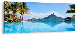 Tablou - Bora-Bora, Polinezia Franceză (120x50 cm)