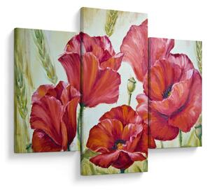 Tablou - Mac - flori (90x60 cm)