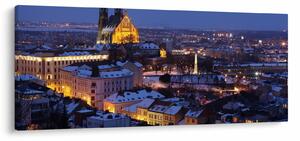Tablou - Catedrala Sf. Peter și Paul, Brno, Republica Cehă (120x50 cm)