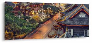Tablou - Qintai Road, Chengdu, China (120x50 cm)