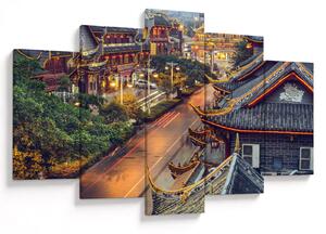 Tablou - Qintai Road, Chengdu, China (150x105 cm)