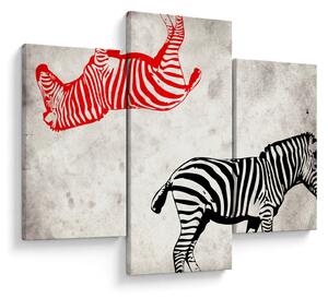 Tablou - Zebre (90x60 cm)