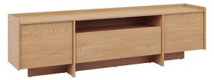 Comodă TV Filus, Stejar, PAL laminat, 58x197x38cm, 41.9 kg