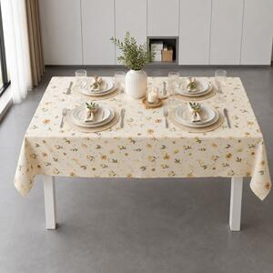 Fata de masa teflonata 120x160 cm, Floricele galbene F12
