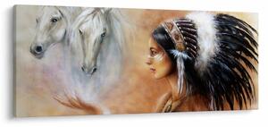 Tablou - Farmecele indienilor (120x50 cm)