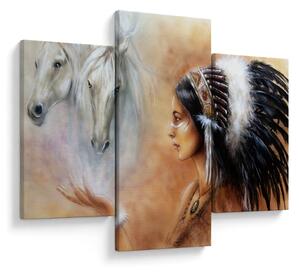 Tablou - Farmecele indienilor (90x60 cm)