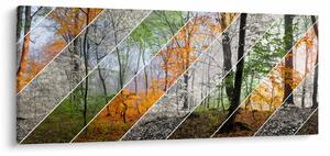 Tablou - Schimbarea anotimpurilor (120x50 cm)